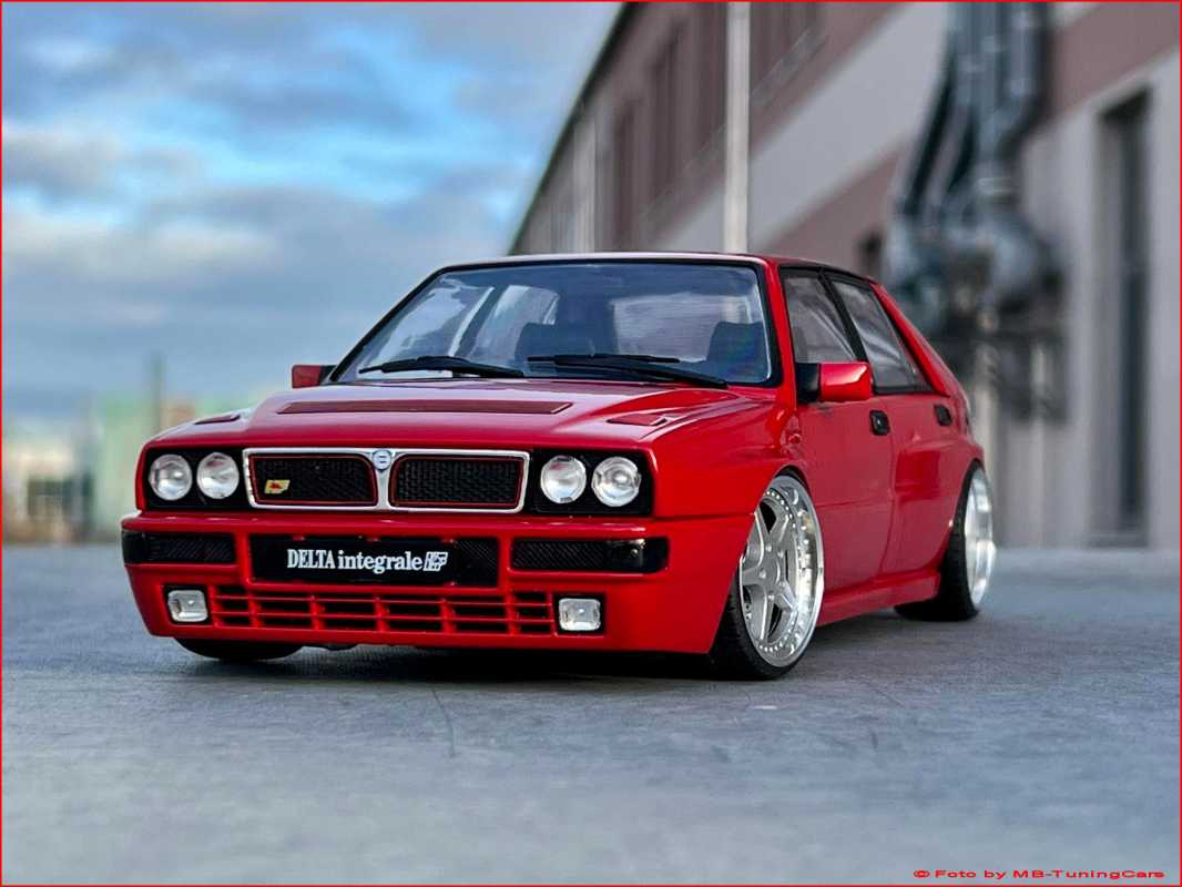 1:18 LANCIA DELTA Integrale HF / Mod.91 Red Edition
